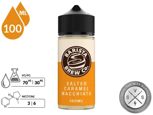 Salted Caramel Macchiato BARISTA BREW Co.