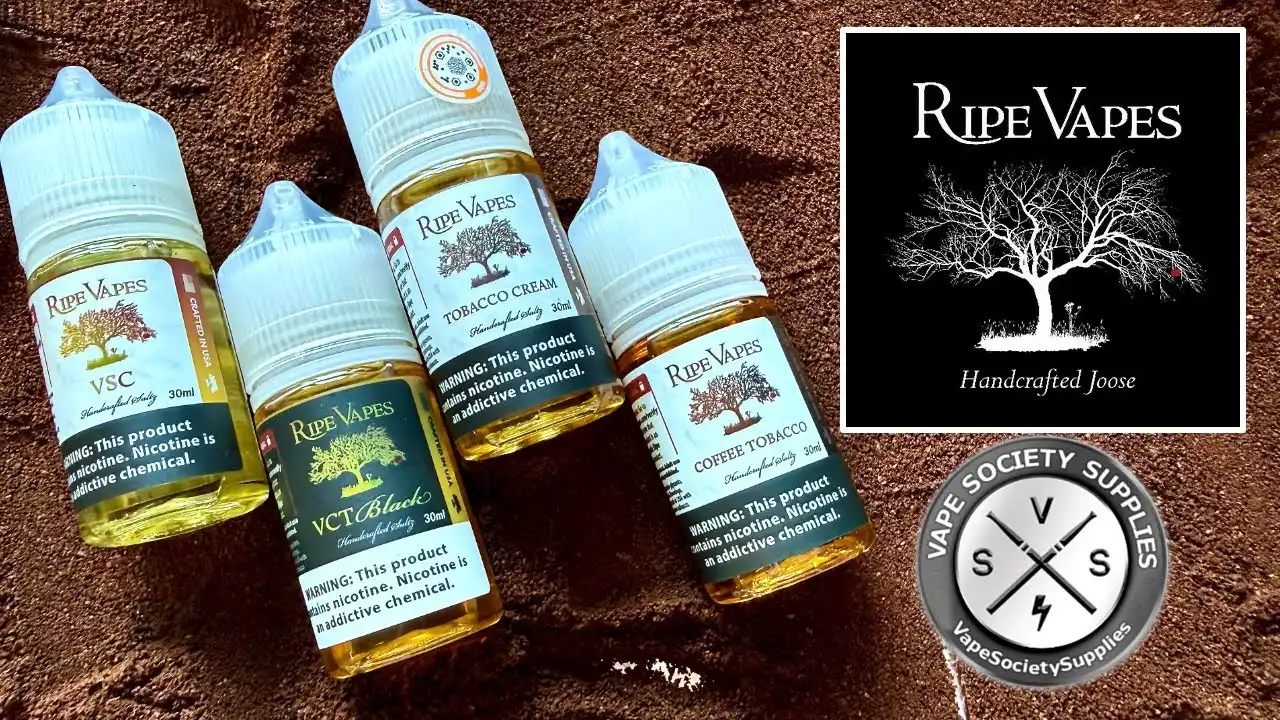 coffee vape flavors Tobacco Ripe Vapes Handcrafted Saltz 30ml ⋆ Society Supply Sour Strawberry Dragon Flavor:Mango Slush Mr. Vapor Soar -