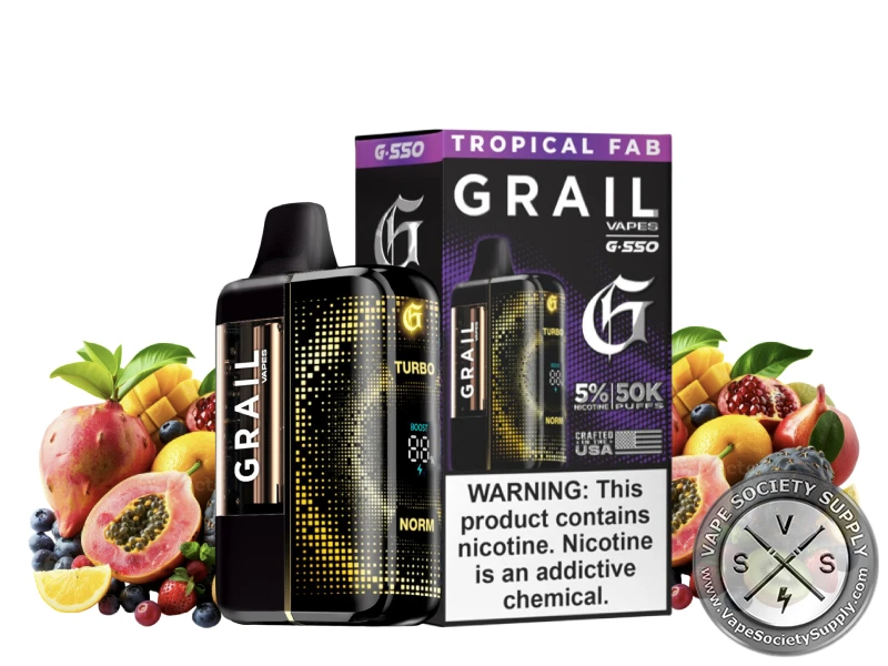 Grail G550 50K Puff Disposable Tropical Fab