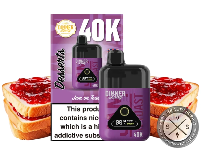 DINNER LADY DESSERTS 40k Jam on toast