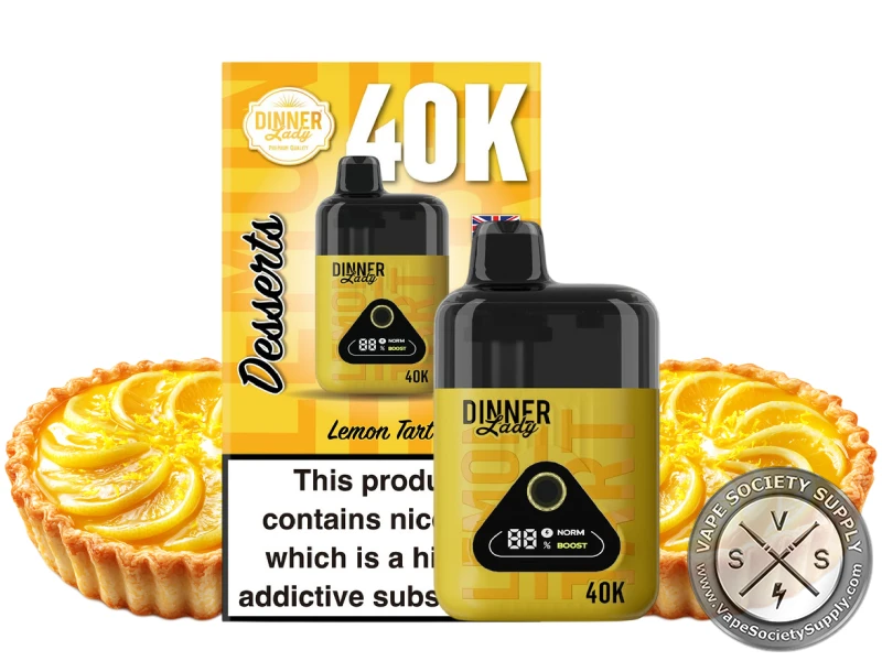 DINNER LADY DESSERTS 40k Lemon Tart