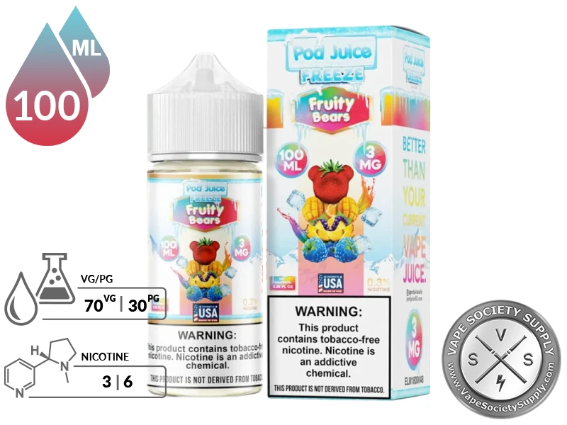Fruity Bears Freeze POD JUICE