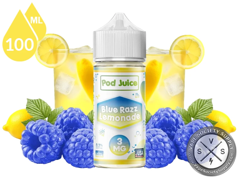 Blue Razz Lemonade POD JUICE