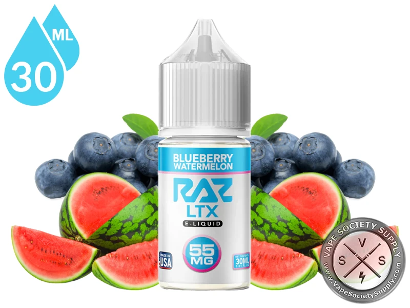 Blueberry Watermelon Pod Juice x RAZ LTX Salt