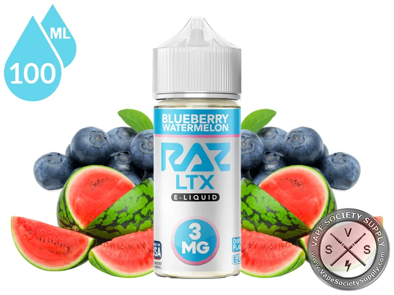 Blueberry Watermelon _ Pod Juice x RAZ LTX E-Liquid
