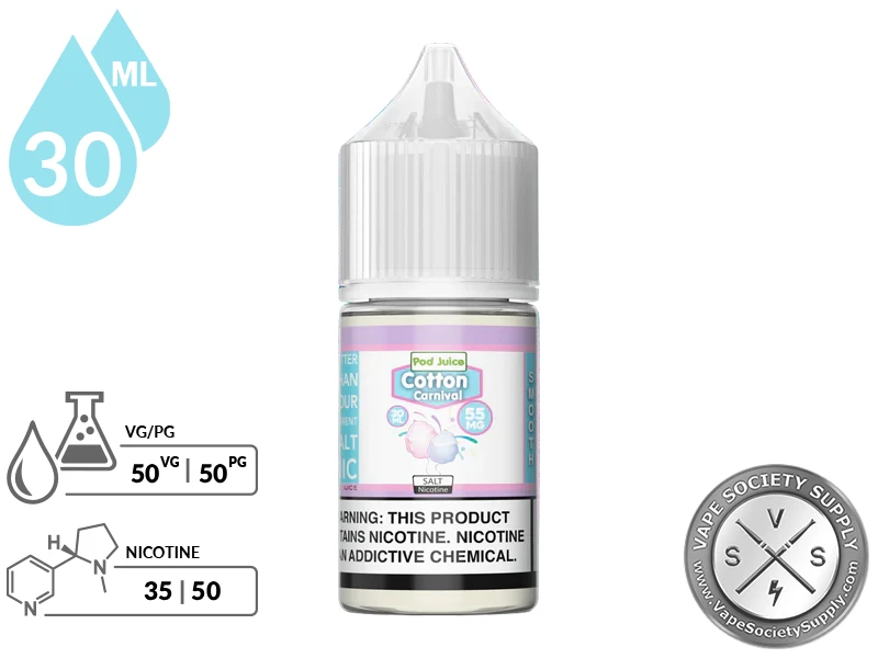 Cotton Clouds POD JUICE SALT