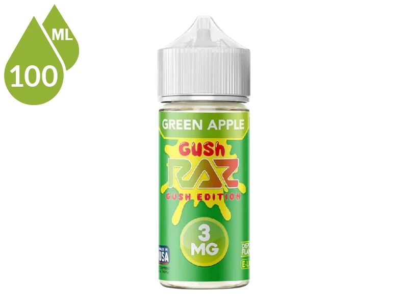 Green Apple Gush | Pod Juice x RAZ Gush E-Liquid