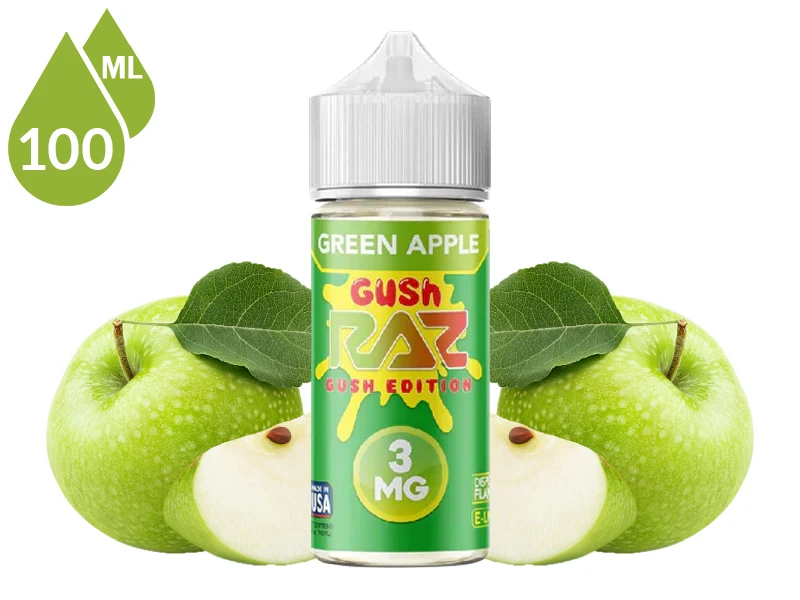 Green Apple Gush | Pod Juice x RAZ Gush E-Liquid