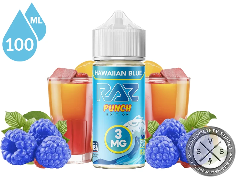 Hawaiian Blue _ Pod Juice x RAZ Punch E-Liquid