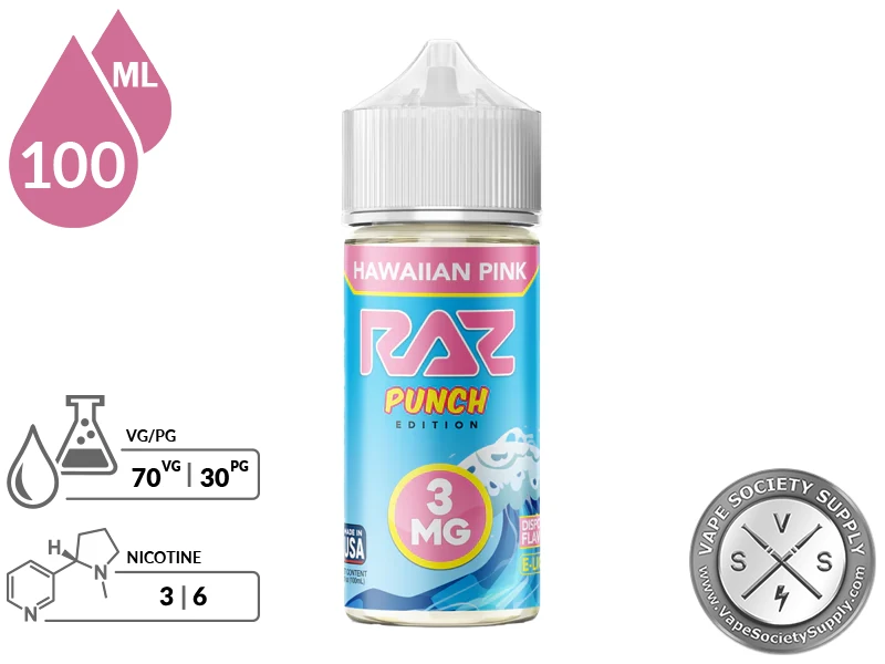 Hawaiian Pink | Pod Juice x RAZ Punch E-Liquid