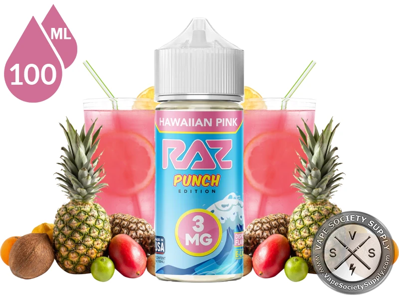 Hawaiian Pink | Pod Juice x RAZ Punch E-Liquid