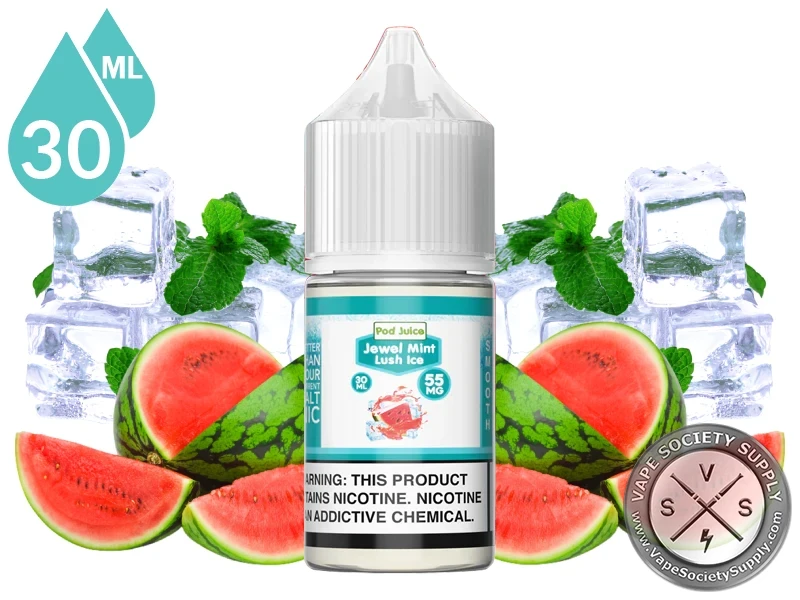Jewel Mint Lush Ice POD JUICE SALT.webp
