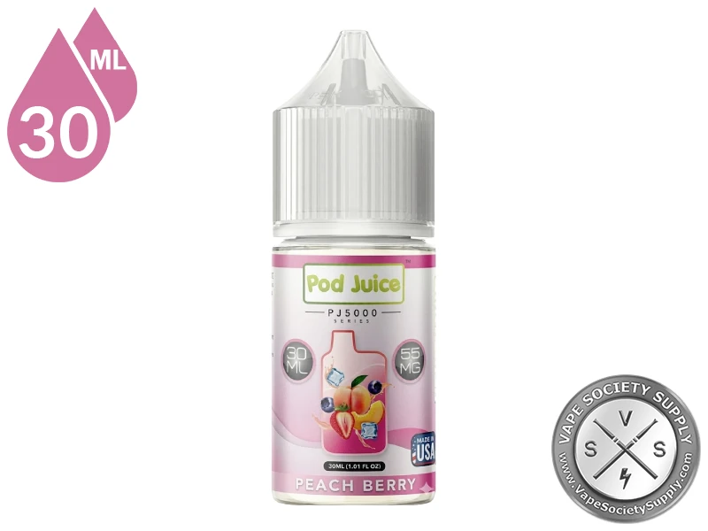 Peach Berry POD JUICE SALT PJ5000