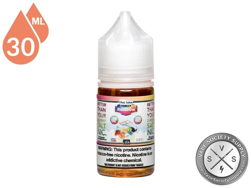 Rainbow Freeze POD JUICE SALT.webp