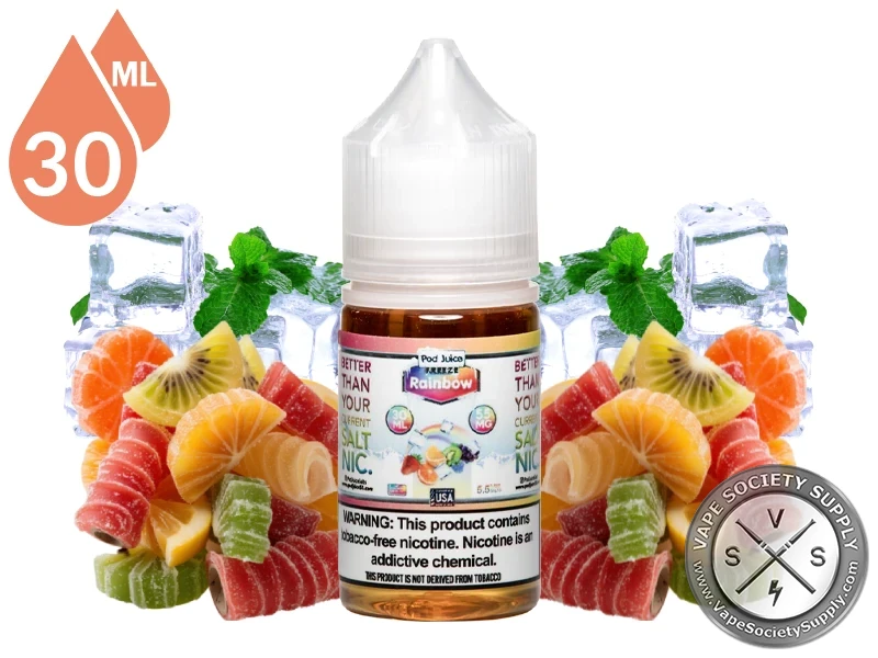 Rainbow Freeze POD JUICE SALT.webp