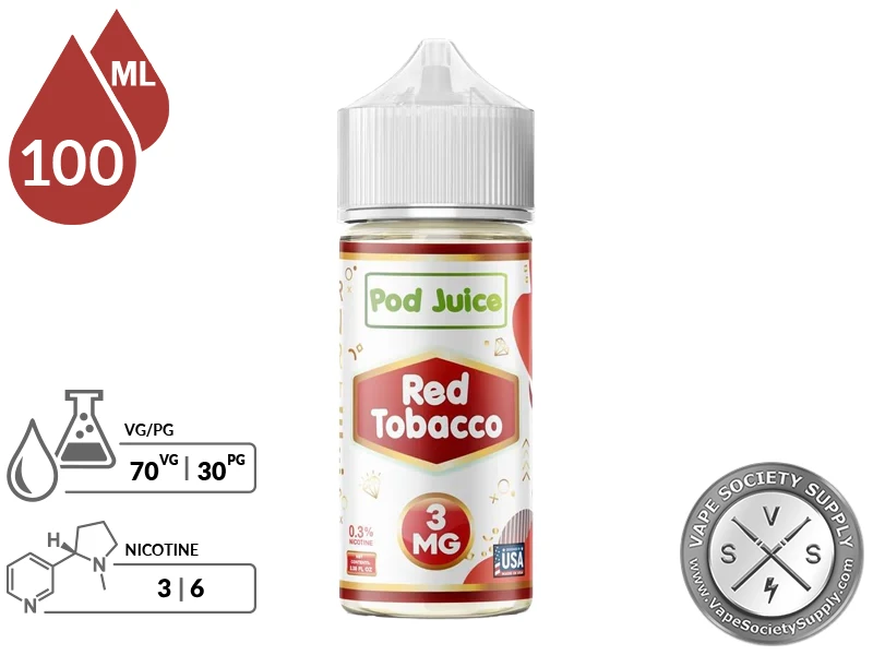 Red Tobacco POD JUICE