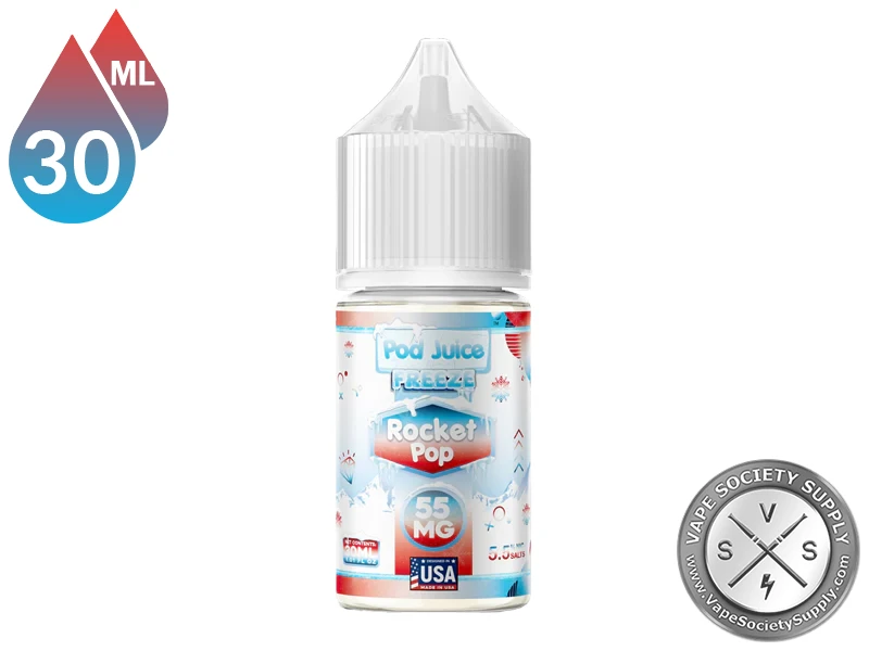 Rocket Pop Freeze POD JUICE SALT