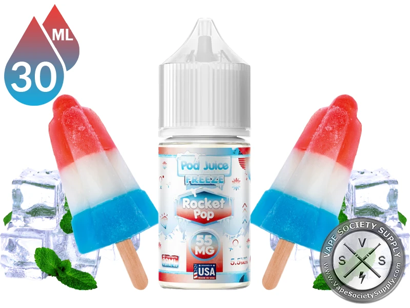 Rocket Pop Freeze POD JUICE SALT