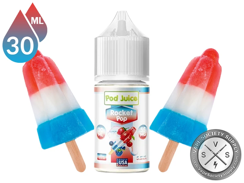 Rocket Pop POD JUICE SALT
