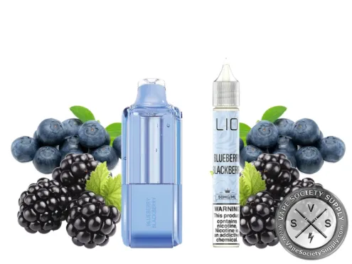 IJOY XP100k Puff Disposable pod + 15ml Bottle Blackberry blueberry