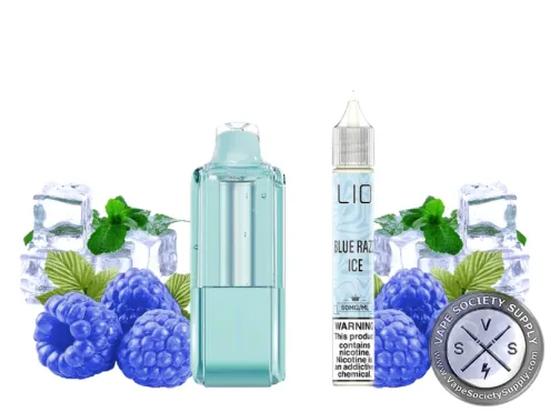 IJOY XP100k Puff Disposable pod + 15ml Bottle Blue Razz Ice