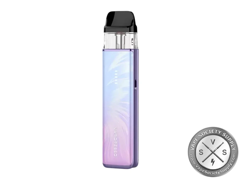 Vaporesso XROS 6 MINI Pod System in Plume Pink with 1600mAh battery and XROS pod compatibility.