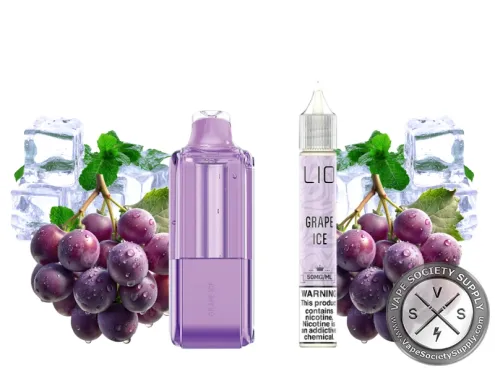 iJOY XP100k Puff Disposable Pod+ 15ml Bottle Grape Ice