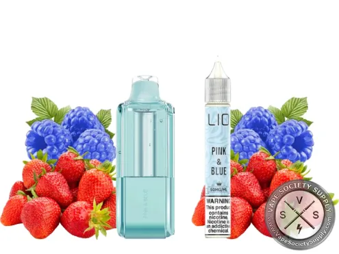 iJOY XP100k Puff Disposable Pod+ 15ml Bottle Pink and Blue