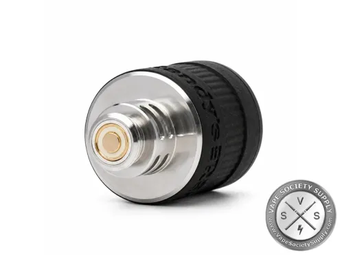 Randy's Grip Plus ceramic coil bottom threaded connection and contact pin close-up