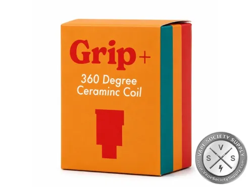 Randy's Grip Plus 360 Degree Ceramic Coil replacement atomizer retail packaging