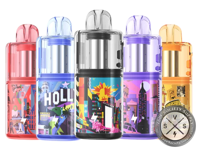 GeekVape Kloud 10ML Pod Kit available in Charm Rosy, Fame Blue, Urban Black, Liberty Purple, Glory Gold, and Vintage Red.