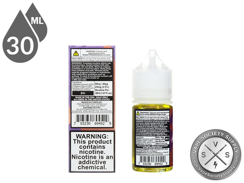Cloud Nurdz Salts 30ml Grape Strawberry EJuice