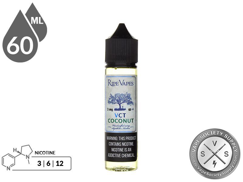 Ripe Vapes Synthetic 60ml VCT Coconut E Liquid