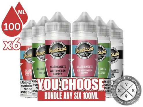 Vapetasia Vape Juice Bundle 6 100ml (600ml)