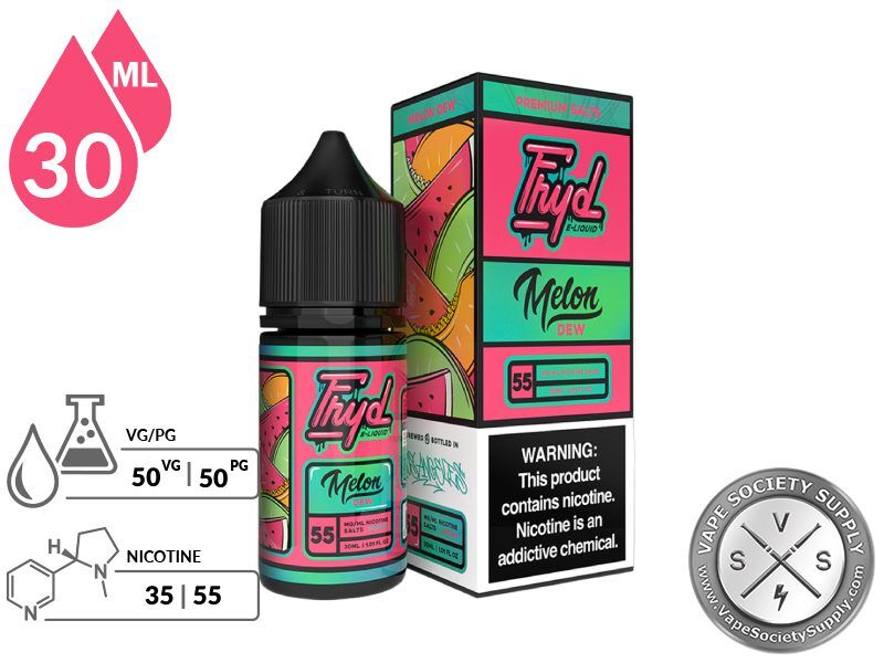 Melon Dew FRYD SALTS info