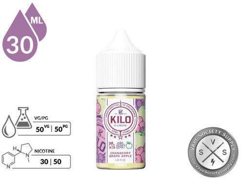 Cranberry Grape Apple KILO SALT info