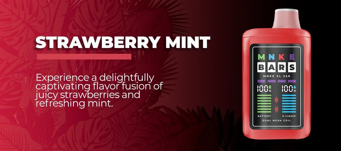 MNKE BAR XL 25K strawberry mint