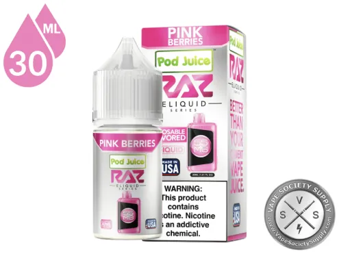 Pink Berries Pod Juice x RAZ Salt