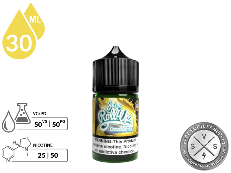 Lemon Cheesecake JUICE ROLL UPZ DESSERTZ SALT
