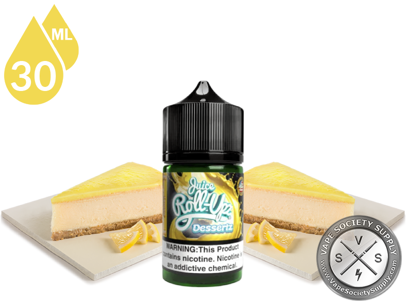 Lemon Cheesecake JUICE ROLL UPZ DESSERTZ SALT