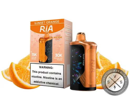 Geek Bar RIA NV30K Disposable sunset orange