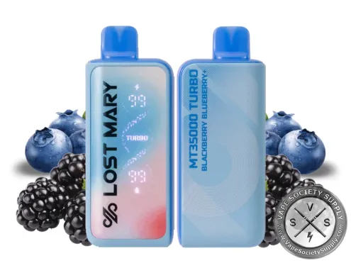 Lost Mary MT35K Turbo Disposable _ 35K Puffs Blackberry Blueberry