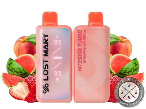 Lost Mary MT35K Turbo Disposable _ 35K Puffs Strawmelon Peach