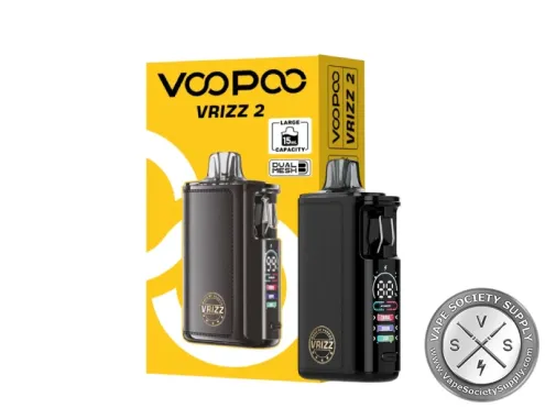 VooPoo VRIZZ 2 Pod Kit Black Leather