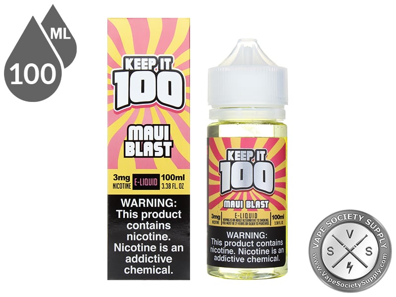 Keep It 100 100ml Maui Blast E-Juice