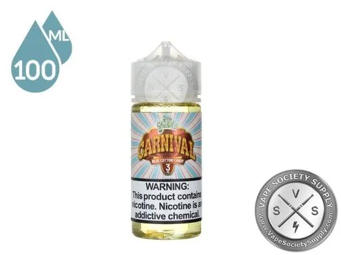 Carnival Juice Roll Upz Cotton Candy 100ml