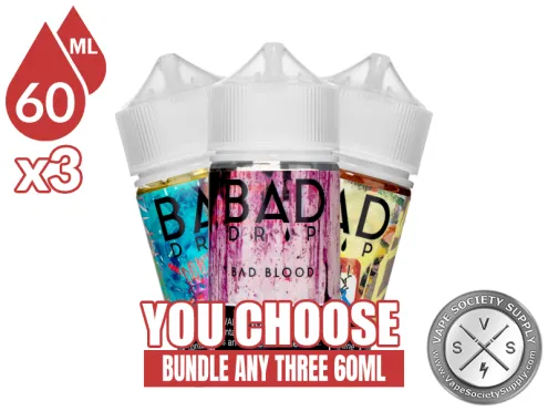 Bad Drip Labs Vape Juice Bundle 3 60 (180ml)