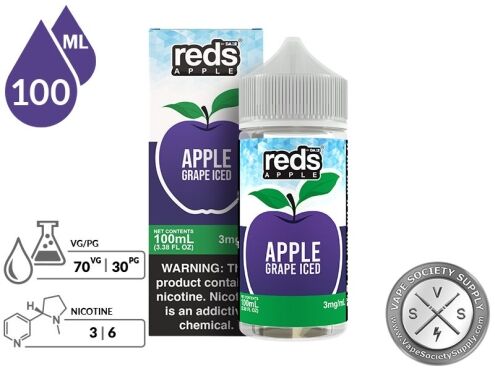 Grape Iced Reds Apple Daze info
