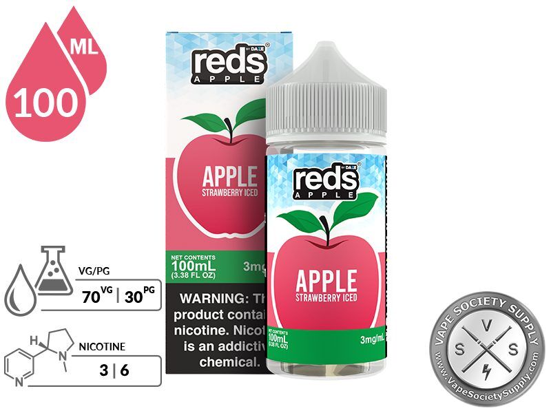 Strawberry Iced Reds Apple Daze info