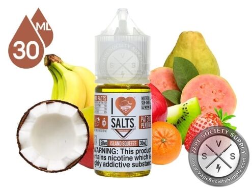 Island Squeeze by I Love Salts 30ml Mad Hatter Ejuice